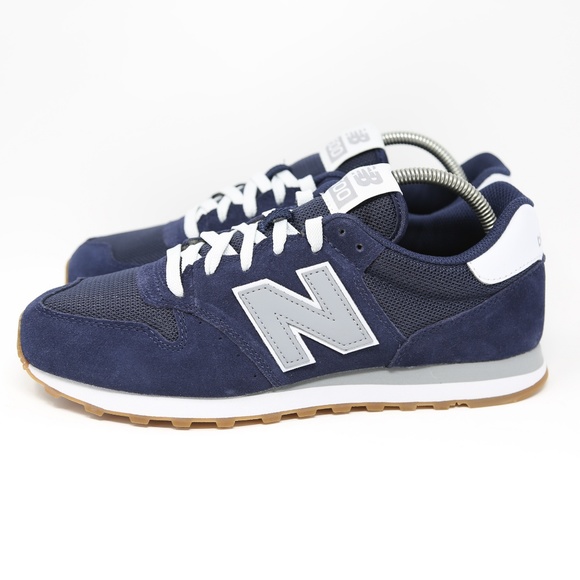 New Balance NB 500 GM500ST Navy Blue Grey White - Picture 3 of 8